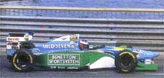 Monaco'1994 - Michael Schumacher (Benetton B194/Ford Zetec-R 3.5 V10)