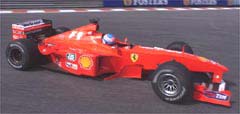 Belgium'1999 - Mika Salo (Ferrari)